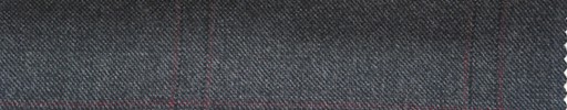 【Mi_5w024】チャコールグレー地+9×7cmエンジWプレイド