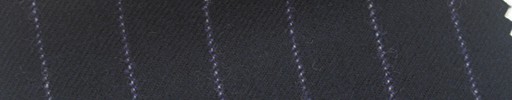 【Ha_FL14】黒紺地+1.5cm巾パープルストライプ