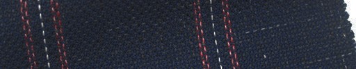 【Mjt_6s03】ネイビー+6×5cm赤・白プレイド