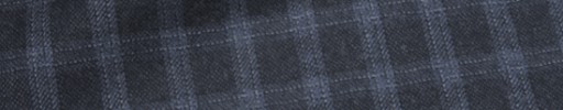 【Ca_72w023】ダークブルーグレー+1.5cmライトブルーファンシーチェック