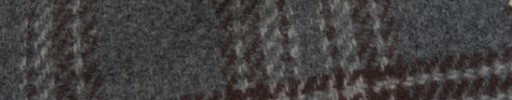 【Mij_7w35】グレーミックス8×7cmファンシープレイド+レッドブラウンプレイド