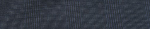 【Ca_82s057】ダークブルーグレー4.5×3.5cmグレンチェック