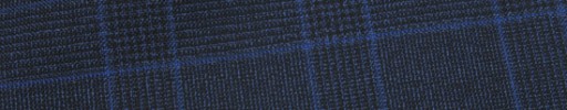 【Ca_81s005】ネイビーグレンチェック+6×4.5cmライトネイビープレイド
