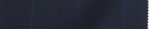 【Re_9w06】ネイビーミニチェック+4.8×4.2cmグレー・ブルーペーン