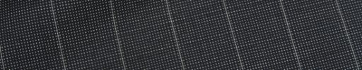 【Ca_02s084】ダークグレー白ピンチェック+1.9cm巾ストライプ