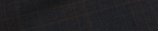 【Ca_11s003】チャコールグレー+7.5×5cmブラウンチェック