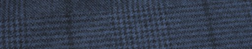 【Ha_FL704】ライトネイビーグレンチェック+7.5×7cm黒ペーン