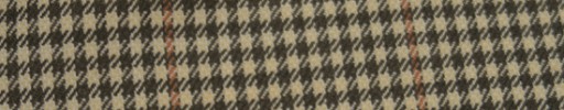 【Hs_ac10】ダークグリーン・オフホワイトシェファード+5.5×4.5cmブラウンチェック