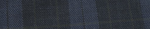 【Hs_ac24】ダークブルー・ダークグレータータン+6.5×5cmグリーンWプレイド