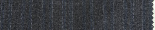 【Miy_8w58】ミディアムグレー柄＋９ミリ巾ブルー・白ドットストライプ