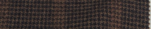 【Mjt_26】ネイビー・オレンジハウンドトゥース+5.5×4.5cmウィンドウペーン