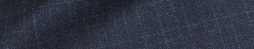 【Dov_9w42】ネイビーチェック+4.5×4cmブラックペーン