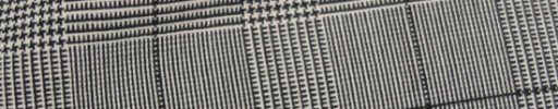【Hs_st9s41】白黒5.5×4.5cmグレンチェック