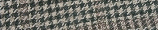 【Ca_91s81】グリーン×オフホワイトシェパードチェック+7×6cmライトブラウンチェック