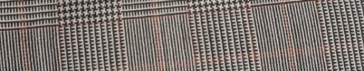 【Hf_9s63】白ブラウングレンチェック+5.5×4.5cmオレンジプレイド