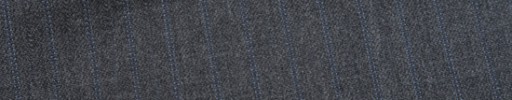 【Mic_9s043】ミディアムグレー柄＋１ｃｍ巾織り・ブルー交互ストライプ