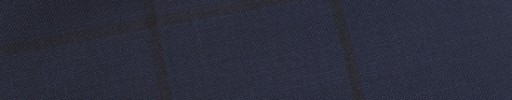 【E_9s541】ネイビー+5.5×4.5cm黒ウィンドウペーン