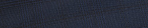 【E_9s565】ネイビーグレンチェック+6×5cmブラックペーン