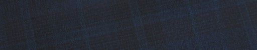 【E_9s571】ネイビー・黒6.5×5cmファンシーチェック+ブループレイド