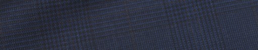 【Ca_91w24】ネイビー7×5.5cmグレンチェック+赤茶ペーン