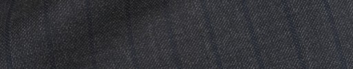 【Dov_9w26】チャコールグレー+1.3cm巾ネイビーストライプ