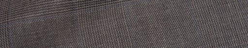 【Hre_9w04】ブラウン6.5×5.5cmグレンチェック+ライトブルーペーン