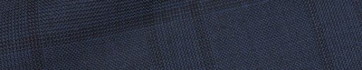 【Hre_9w36】ネイビーグレンチェック+7.5×5.5cmブラックペーン