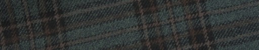 【W.b_9w20】ダークグリーン+7.5×7cmブラック・ブラウンチェック