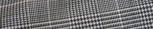 【Bhr_9w30】白黒グレンチェック+6×5cmペーン
