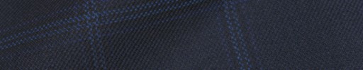 【Bsl_9w013】ネイビー+4.5×3.5cmブルーチェック