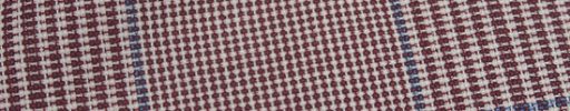 【Jp_0s051】エンジ11×10cmグレンプレイド+ブループレイド