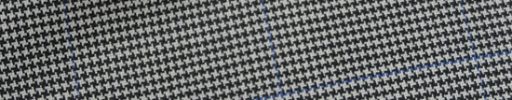 【Bh_0s33】白黒ハウンドトゥース+5.5×4cmブルーチェック