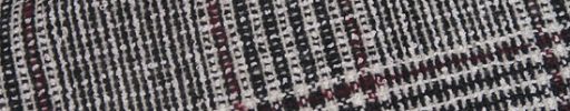 【Sj_0w28】白黒7.5×6.5cmファンシーグレンチェック+エンジチェック