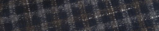 【Sj_0w33】ネイビー+2.2cm×2.2cmブラウン・グレーチェック