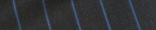 【Hs_0pc53】チャコールグレー＋１．８ｃｍ巾ブルー・ドットストライプ