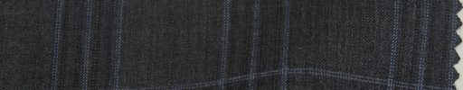 【Ks1482】チャコールグレー+5.5×4.5cmライトブルー・ダークグレーチェック