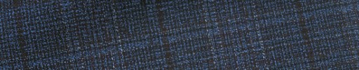 【Lav_a2-07】ダークブルー・ダークブラウン５×４ｃｍチェック＋オーバーペーン