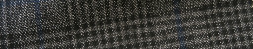 【Hf_2w028】グレー黒７×６ｃｍファンシーチェック＋ブルーペーン