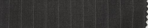 【K2w1764】チャコールグレー＋１．１ｃｍ巾白・織りストライプ