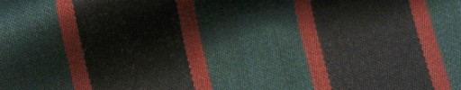 【Hs_3sa49】グリーン・ダークグリーン・赤５ｃｍ巾ワイドストライプ