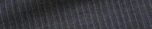 【Jf_3s22】チャコールグレー＋５ミリ巾織り・白ブルー交互ストライプ