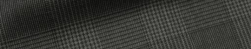 【Dov_3s36】グレー・黒４．５×４ｃｍグレンチェック