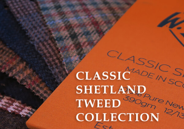 クラシック・シェットランドツイード（CLASSIC SHETLAND TWEED）｜W. BILL（秋冬）