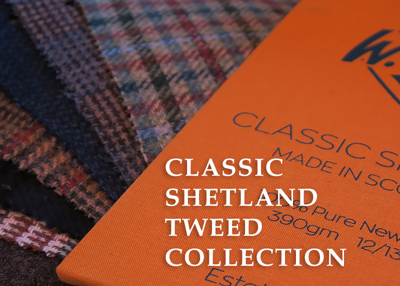 クラシック・シェットランドツイード（CLASSIC SHETLAND TWEED）｜W. BILL（秋冬）